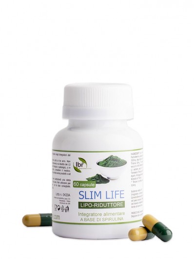 SLIM LIFE - Integratore dimagrante 100% naturale a base di Alga Spirulina